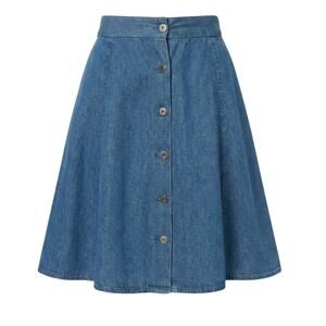 Roper Womens S Western Cowboy Boho 90s Vintage Rodeo Peasant Button Skirt